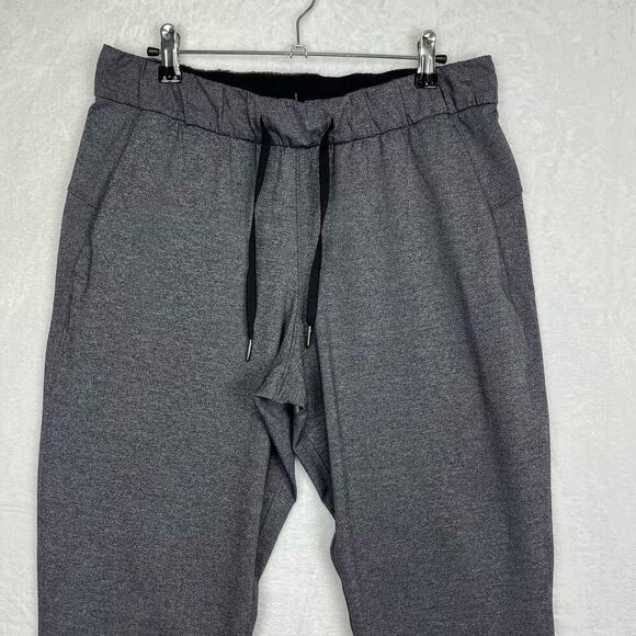 Lululemon On The Fly Pant  27" Size 8 Heathered Black‎ (Gray) - Picture 3 of 14